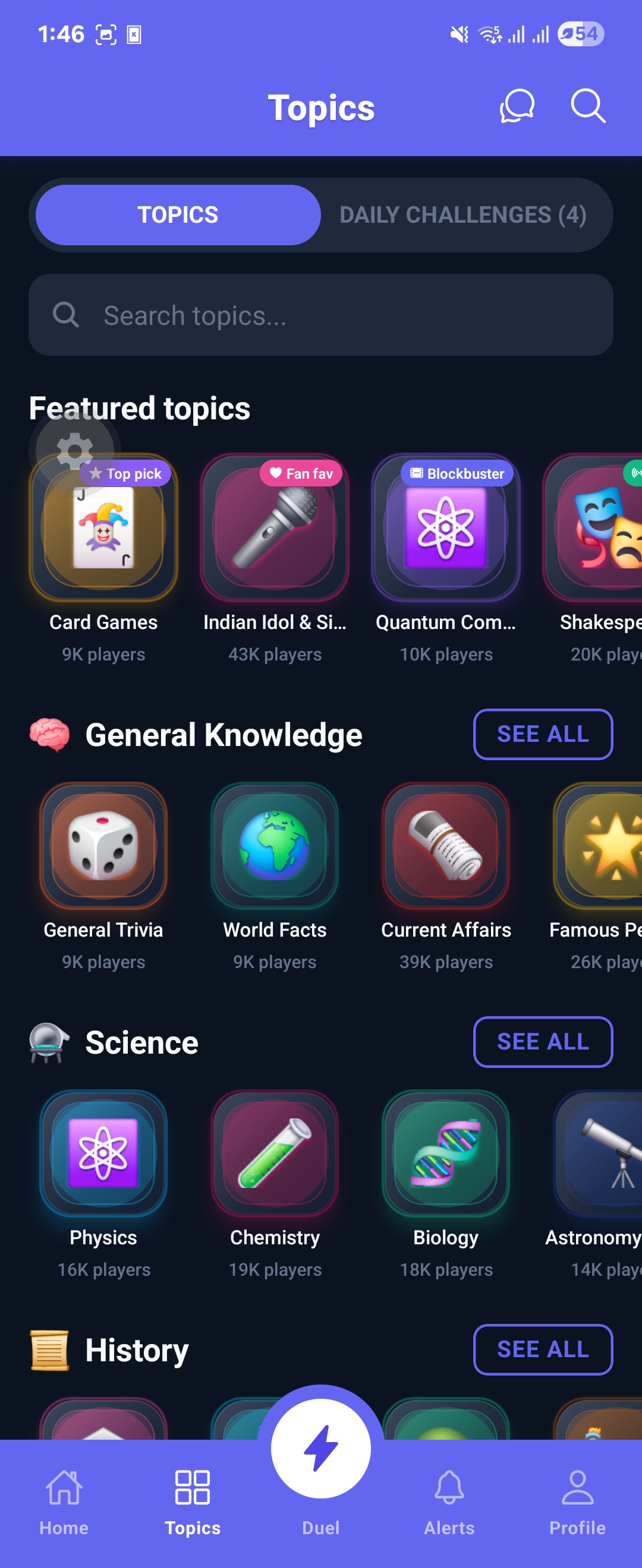 Browse 700+ topics